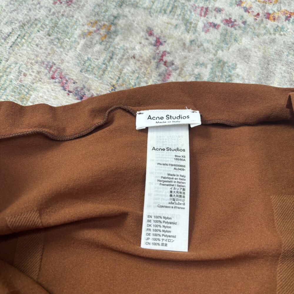 Acne Studios Sheer Oberteil Top - Picture 4 of 5